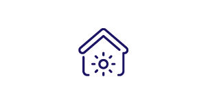 Ein Symbol für Zuhause und Sonnenschein.