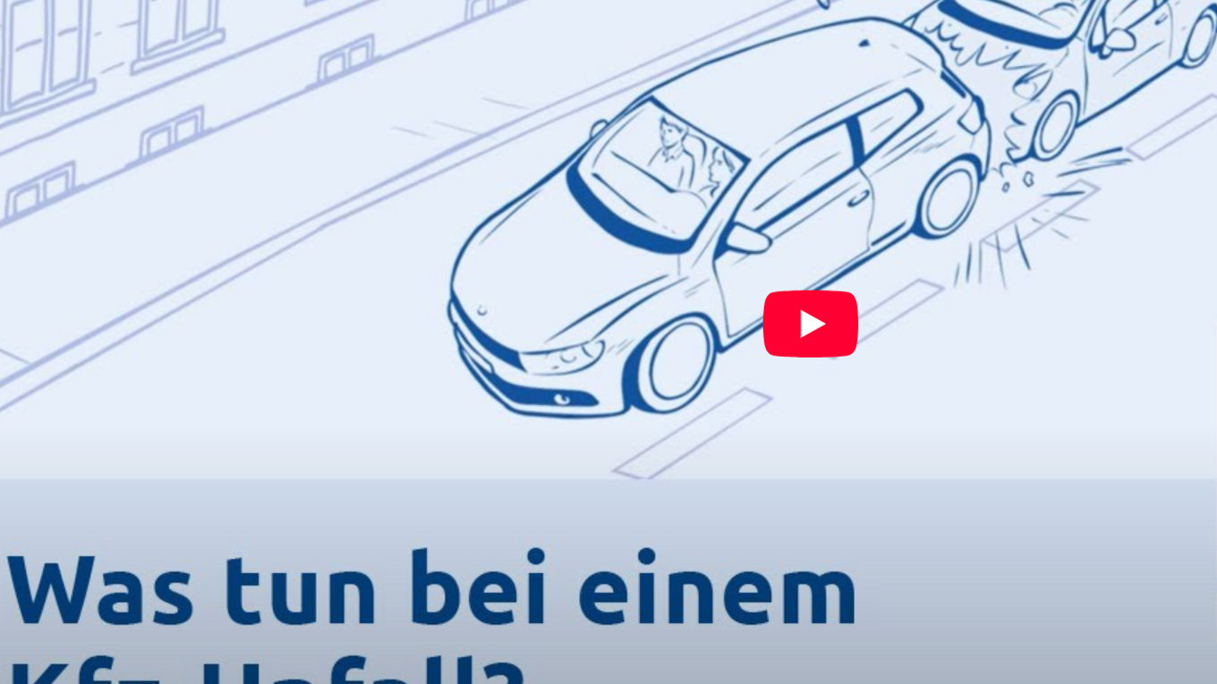 Was tun bei einem Kfz-Unfall