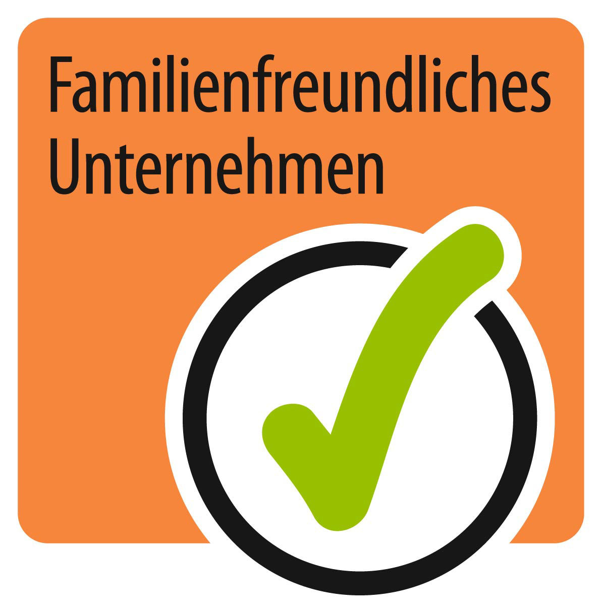Das Siegel eines Familienfreundliches Unternehmen
