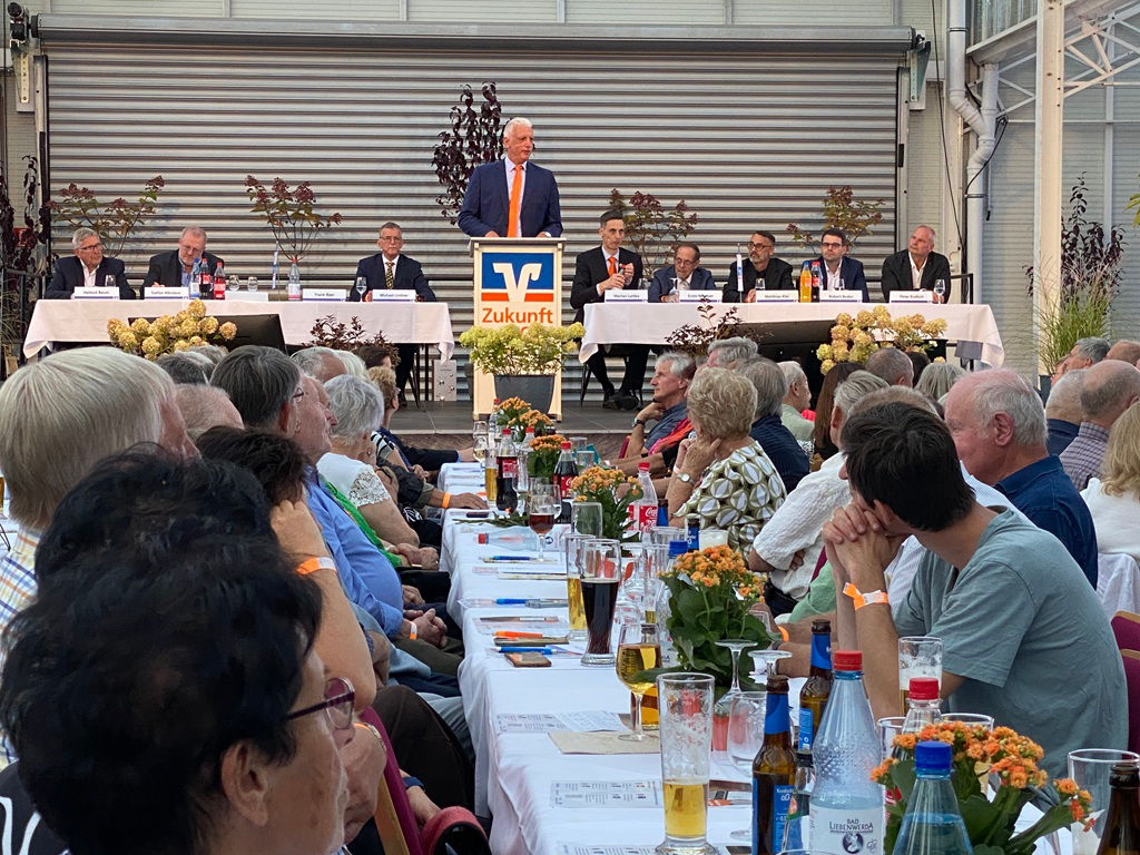 Rede von Vorstandsvorsitzender Frank Baer zur Entwicklung der Bank