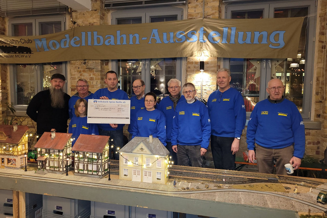 Vereinsmitglieder des Modellbahn-Clubs Weißwasser MCW e.V.