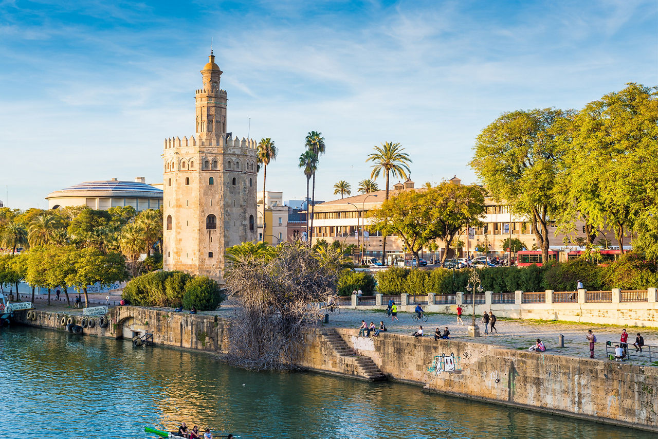 Eine Stadt in Andalusien