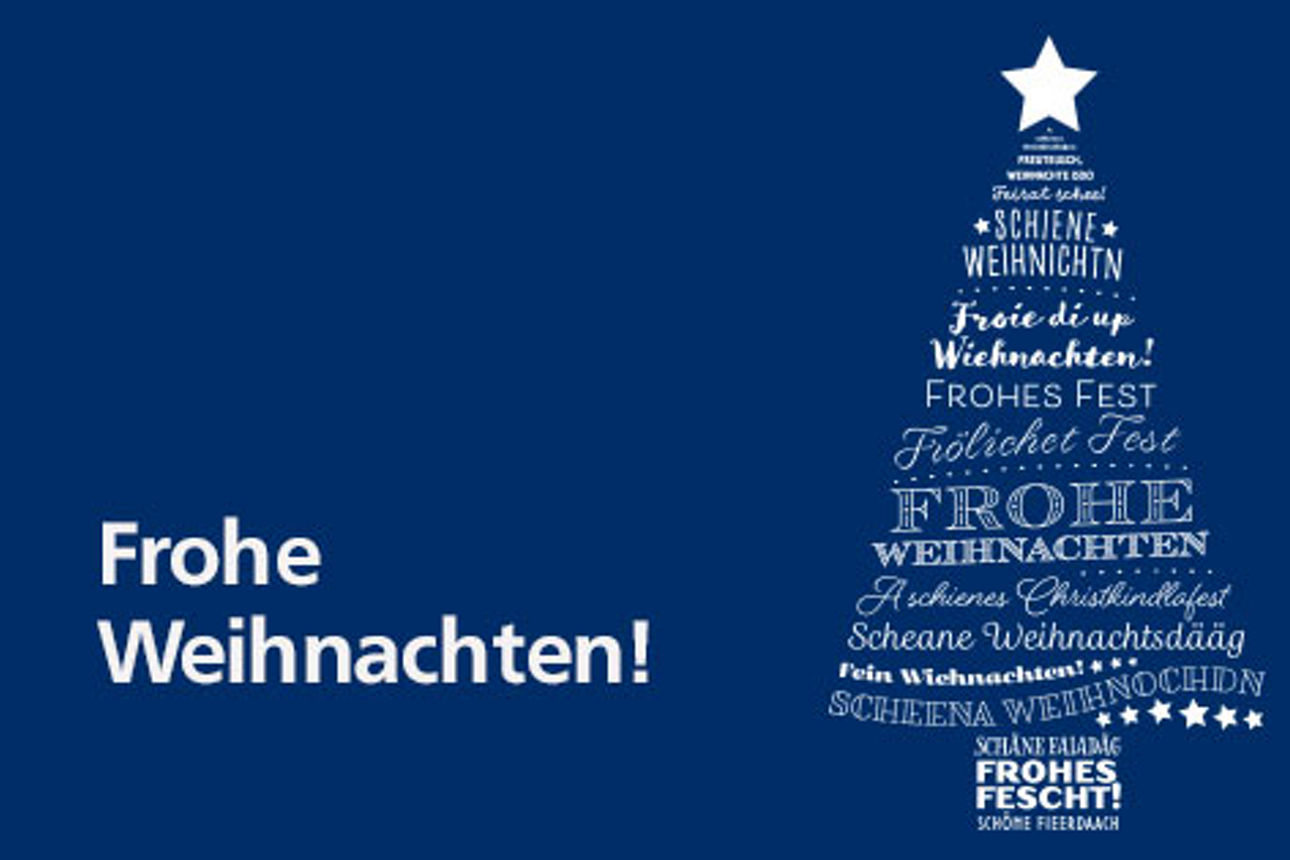 Frohe Weihnachten