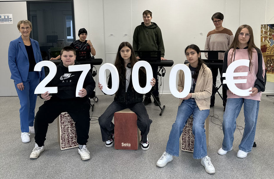 Übergabe Weltspartagsspende 2024
