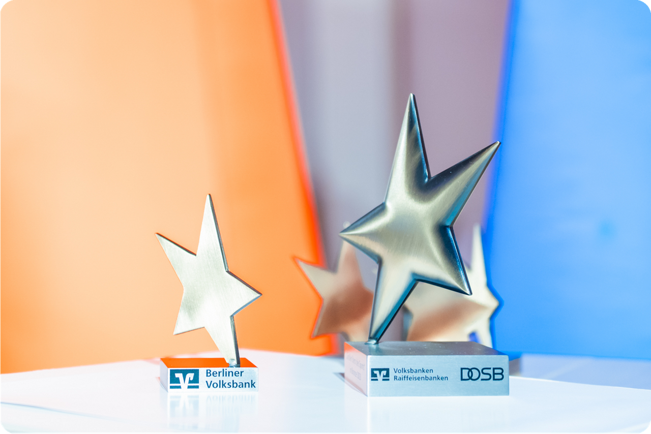 Auszeichnungen in Form von Sternen