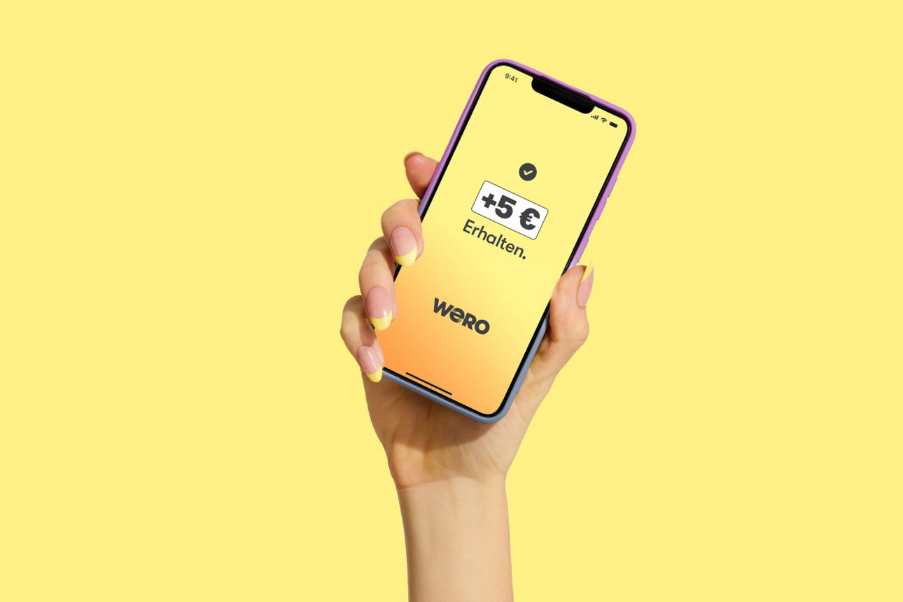 Jetzt Wero freischalten und zum Start 5 Euro sichern*