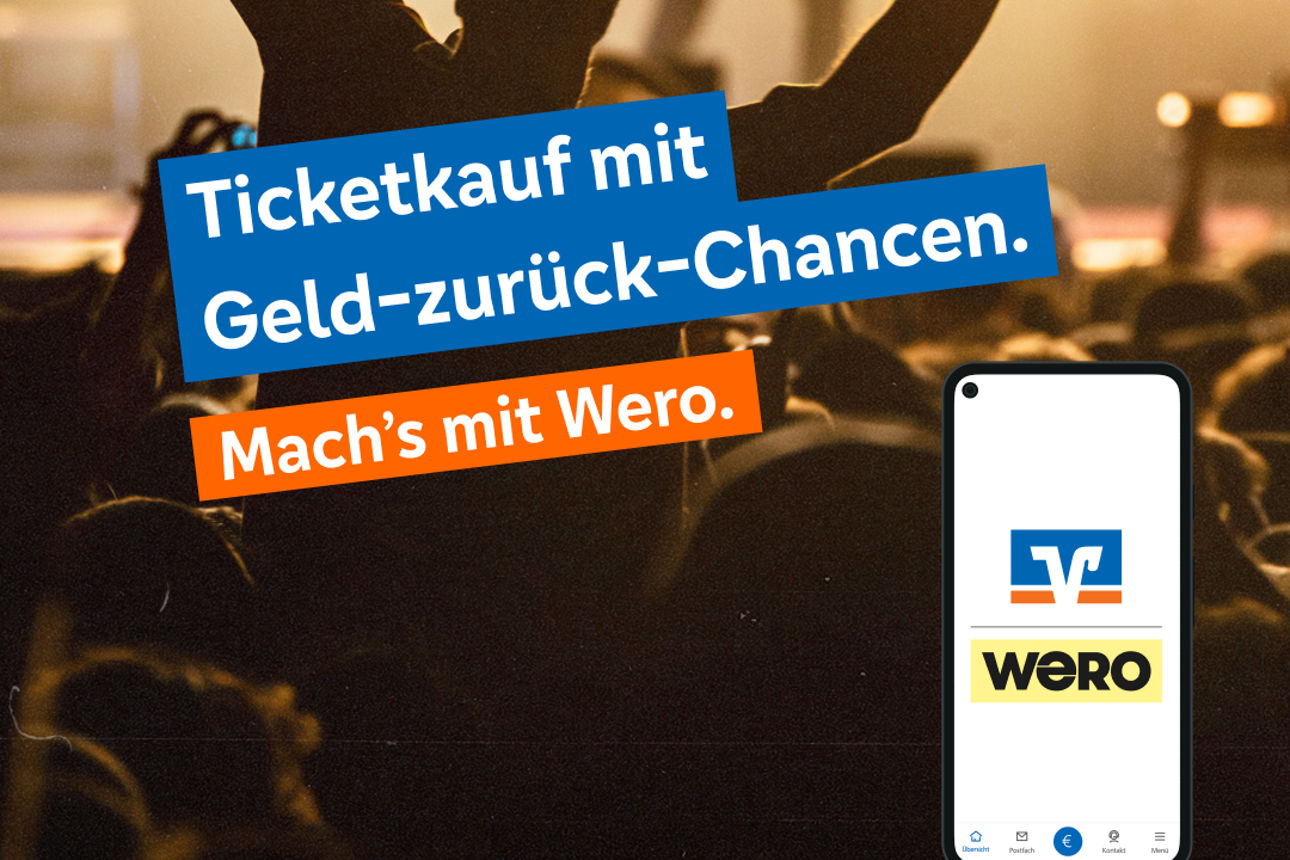 WERO jungen Menschen auf einem Event