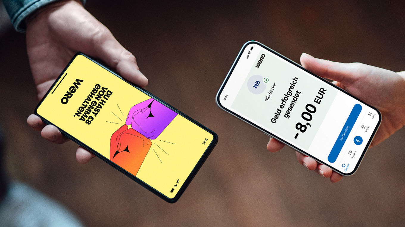Mit Wero Geld senden und empfangen