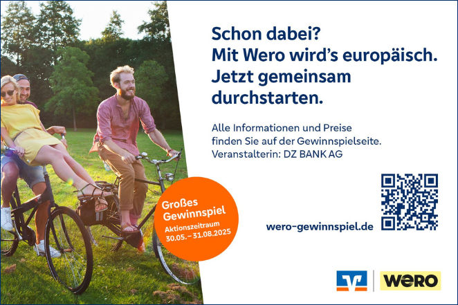 wero Gewinnspiel Plakat