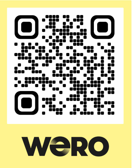 QR-Code zur Spendenmöglichkeit "Wero - Kältebus".