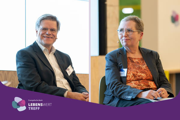 Bild von Dr. Christine Schweitzer und Prof. Dr. Friedrich Lohmann