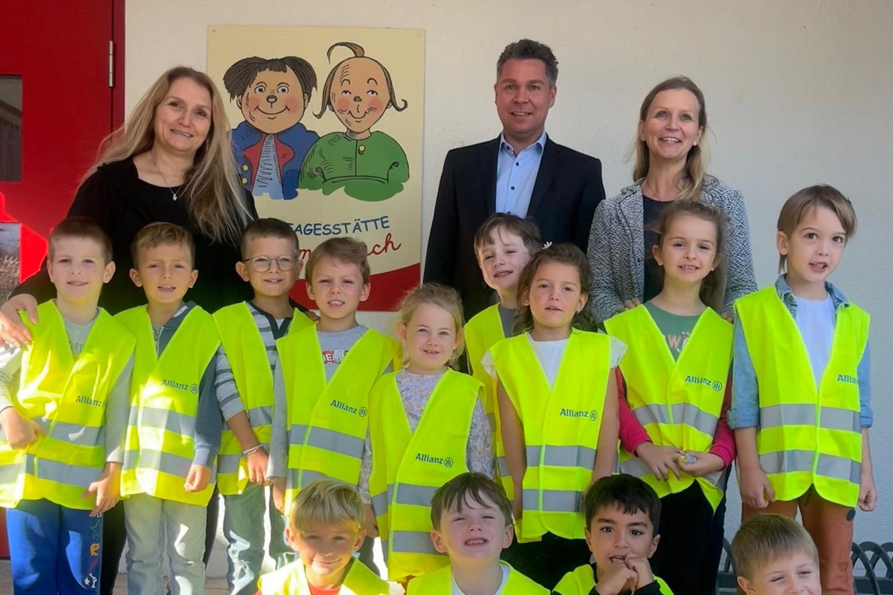 Das Wilhelm-Busch-Team und die Kids sagen herzlichen Dank