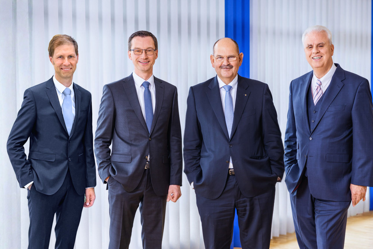 David Winterhalder, Rainer Fader, Dr. Hans-Joachim König, Jürgen Findeklee