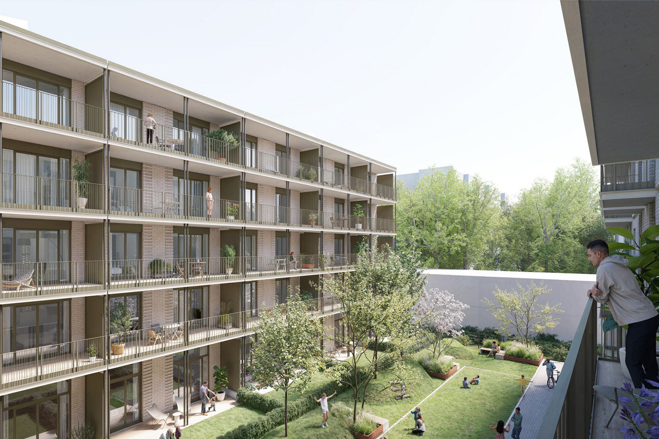 Musterbild der Neubauimmobilie Hamburg-Winterhude der Sparda Immobilien GmbH by Bloomimages