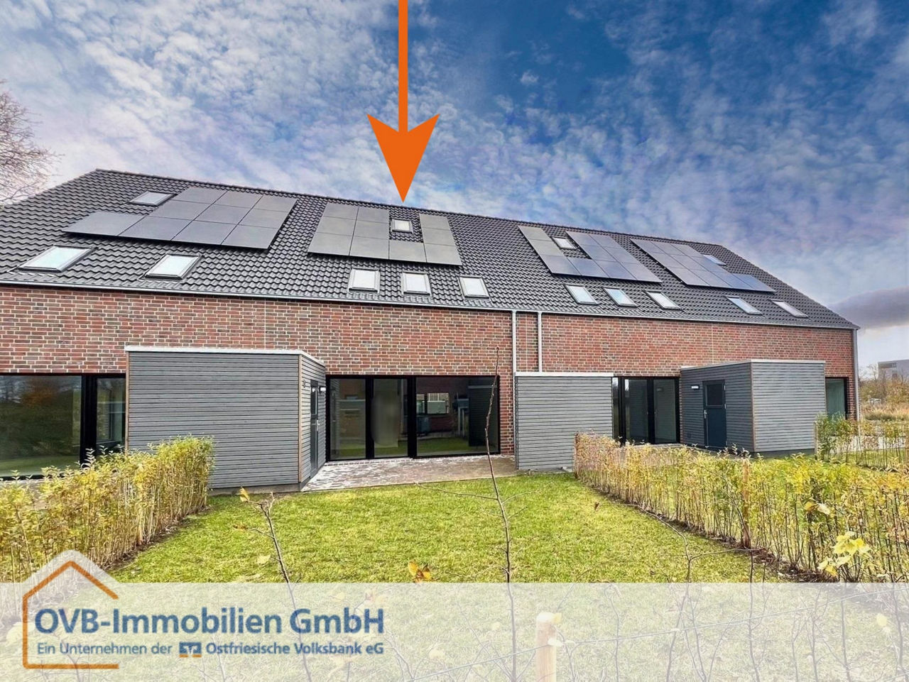 Bild eines Reihenmittelhauses
