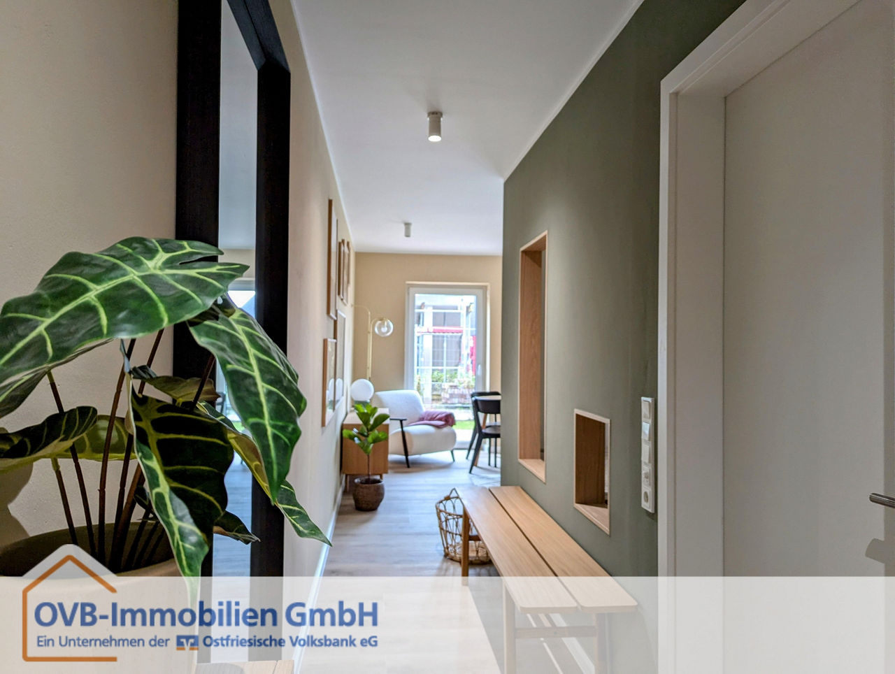 Bild des Flurs einer Wohnung in Emden