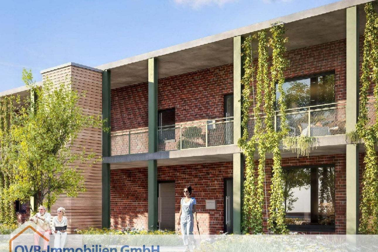 Außenansicht einer Wohnung in Emden