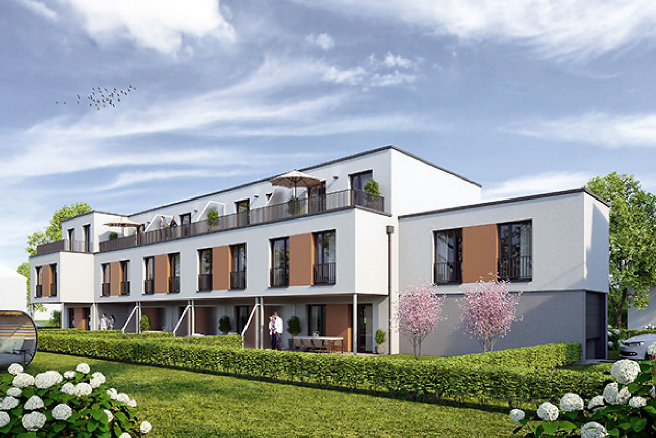 Moderne Wohngebäude