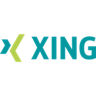 Farbiges Logo von Xing - Schriftzug
