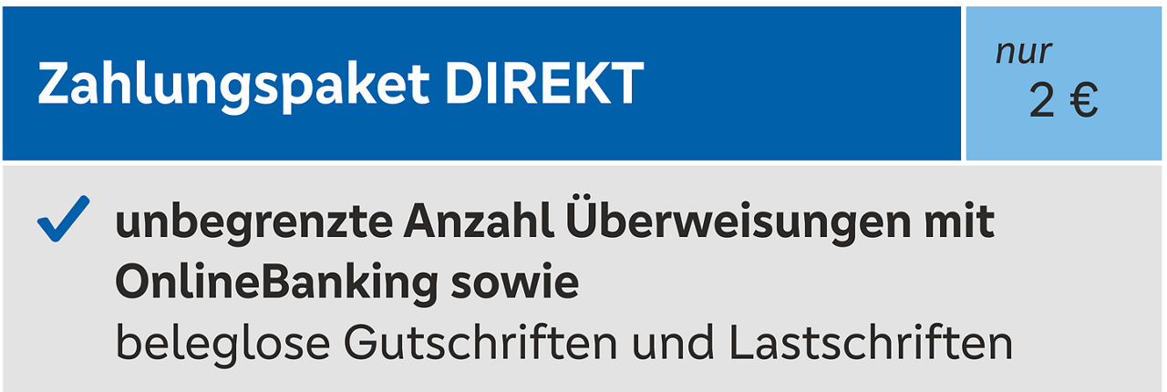 Zahlungspaket Direkt
