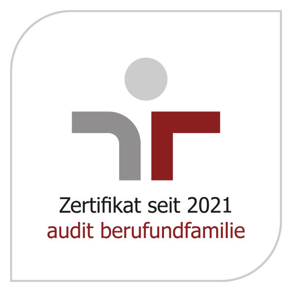 Siegel von 2021 über das audit berufundfamilie