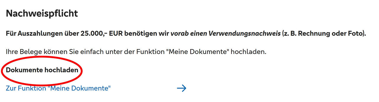 Über die Funktion "Dokumente hochladen" im Serviceauftrag" können Sie diese mitsenden.