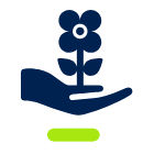 Icon Pflanze-in-Hand