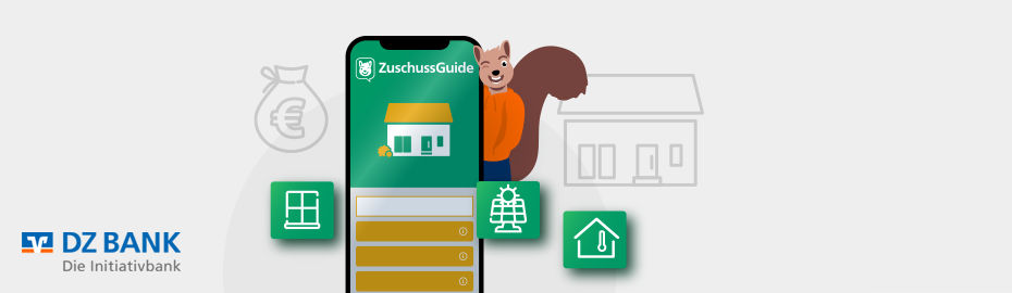 Grafische Darstellung des ZuschussGuide