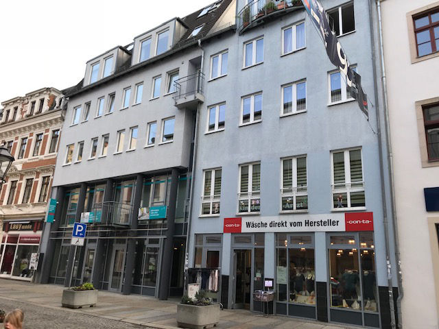Außenaufnahme eines Mehrfamilienhauses